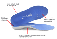 Dr Foot's Sport Insoles (pair)